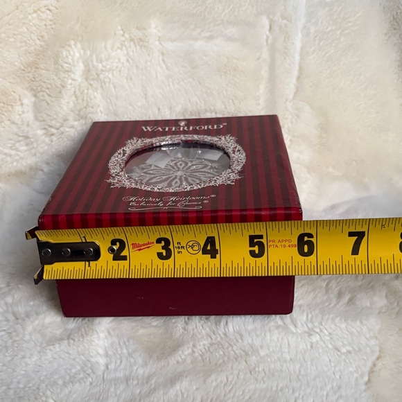 Waterford Festive Red and Silver Ornament - Picture 8 of 11